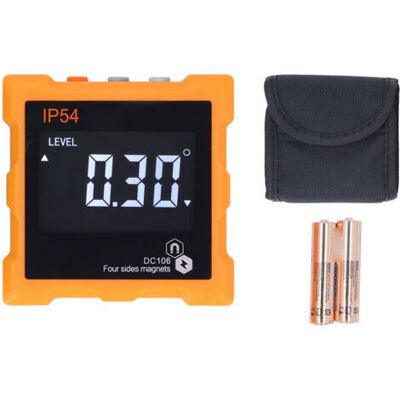 SCORPIO Inclinomètre Ip54, Écran Lcd Numérique 4x90°, 4 Axes, Magnétique, 360°, Batterie 1300 Mah, Orange. Publicité SCORPIO Inclinomètre Ip54, Écran Lcd Numérique 4x90°, 4 Axes, Magnétique, 360°, Batterie 1300 Mah, Orange. Publicité