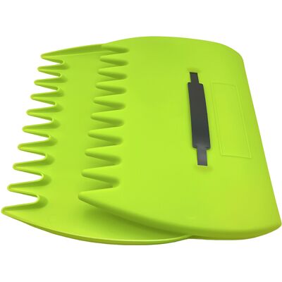 WEYTOLL Lot De 2 Ramasseurs De Feuilles Mortes, Pinces À Feuilles Et Branches Mortes, Râteau À Main En Plastique Pour Jardin Et Pelouse - Publicité WEYTOLL Lot De 2 Ramasseurs De Feuilles Mortes, Pinces À Feuilles Et Branches Mortes, Râteau À Main En Plastique Pour Jardin Et Pelouse - Publicité