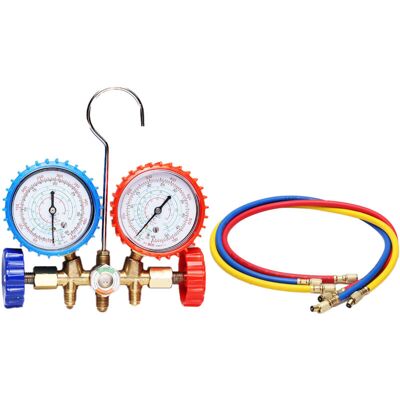 XVX Kit D’outils Pour Climatisation Automobile – Ensemble En Alliage Léger Avec Manomètres Ac, 4 Pièces - Publicité XVX Kit D’outils Pour Climatisation Automobile – Ensemble En Alliage Léger Avec Manomètres Ac, 4 Pièces - Publicité