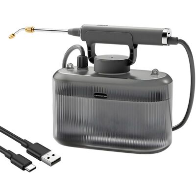 MOXIE Sjlerst Pulvérisateur De Jardin Alimenté Par Batterie 1,32 Gallon, Pulvérisateur Électrique De 5 Litres Avec Poignée De Chargement Usb, Perche Télescopique, 2 Pistolets De Pulvérisation, Courroie D'Ép - Publicité MOXIE Sjlerst Pulvérisateur De Jardin Alimenté Par Batterie 1,32 Gallon, Pulvérisateur Électrique De 5 Litres Avec Poignée De Chargement Usb, Perche Télescopique, 2 Pistolets De Pulvérisation, Courroie D'Ép - Publicité