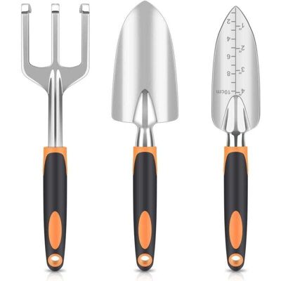OEM Ensemble Outils Jardin 3 Pièces Pelle Sécateur Multifonction Portable Orange - Publicité OEM Ensemble Outils Jardin 3 Pièces Pelle Sécateur Multifonction Portable Orange - Publicité