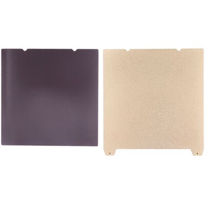WEYTOLL Plateau D'Impression En Acier À Ressort Avec Base Magnétique Souple, Revêtement Texturé En Fibre De Carbone Pei Et Pet Double Face Pour Ender 5 S1 - Publicité WEYTOLL Plateau D'Impression En Acier À Ressort Avec Base Magnétique Souple, Revêtement Texturé En Fibre De Carbone Pei Et Pet Double Face Pour Ender 5 S1 - Publicité