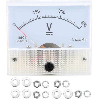 OEM Voltmètre Analogique 85c1, Voltmètre Cc, Voltmètre, Jauge Cc 0-450 V-crezuo - Publicité OEM Voltmètre Analogique 85c1, Voltmètre Cc, Voltmètre, Jauge Cc 0-450 V-crezuo - Publicité