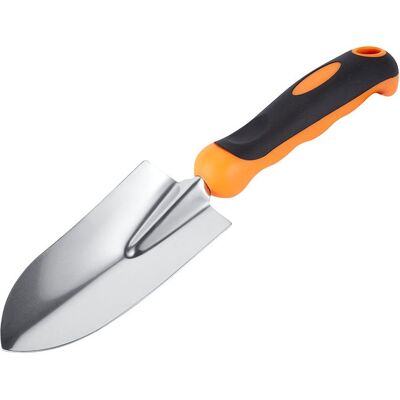 BLEOSAN Pelle De Jardin, Truelle À Main Avec Poignée Ergonomique, Petits Outils De Jardinage Pour Creuser, Planter, Transplanter, Orange - Publicité BLEOSAN Pelle De Jardin, Truelle À Main Avec Poignée Ergonomique, Petits Outils De Jardinage Pour Creuser, Planter, Transplanter, Orange - Publicité