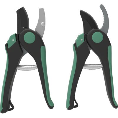 DEVOKO Ensemble Outils Jardin 2 Pièces Métal Cisailles Enclumes Cadeau Jardinage Vert+noir - Publicité DEVOKO Ensemble Outils Jardin 2 Pièces Métal Cisailles Enclumes Cadeau Jardinage Vert+noir - Publicité