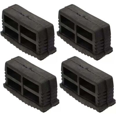 OEM Lot De 4 Patins Stabilisateurs D'Échelle, 60 X 22 Mm, En Caoutchouc Antidérapant, Pour Pieds D'Échelle Pliants - Publicité OEM Lot De 4 Patins Stabilisateurs D'Échelle, 60 X 22 Mm, En Caoutchouc Antidérapant, Pour Pieds D'Échelle Pliants - Publicité