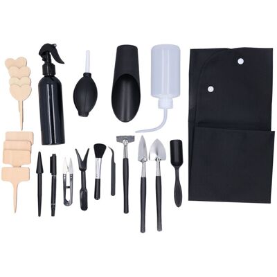OEM Ensemble De 23 Outils Pour Mini Jardins Et Plantes Succulentes - Kit De Jardinage Intérieur - Accessoires Pour Cultiver Et Soigner Vos Plantes--crezuo - Publicité OEM Ensemble De 23 Outils Pour Mini Jardins Et Plantes Succulentes - Kit De Jardinage Intérieur - Accessoires Pour Cultiver Et Soigner Vos Plantes--crezuo - Publicité