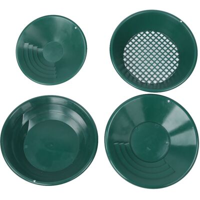 ETNZEBC Piège À Gravité Pour Exploitation Minière Verte, 4 Pièces, Kit De Plateau De Lavage D'Or, Détecteur De Recherche De Mines - Publicité ETNZEBC Piège À Gravité Pour Exploitation Minière Verte, 4 Pièces, Kit De Plateau De Lavage D'Or, Détecteur De Recherche De Mines - Publicité