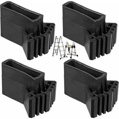 OEM Pieds De Remplacement En Caoutchouc Antidérapants Pour Échelles, Compatibles Avec Échelles D'Extension. Lot De 4 Pièces Universelles - Publicité OEM Pieds De Remplacement En Caoutchouc Antidérapants Pour Échelles, Compatibles Avec Échelles D'Extension. Lot De 4 Pièces Universelles - Publicité