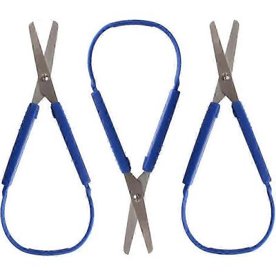 LAVVE Lot De 3 Ciseaux À Boucle De 7,68/19,5 Cm, Ciseaux Pour Enfants Avec Poignées À Ouverture Auto-adaptatives, Ciseaux Pour Tout-petits Et Enfants D'Âge Préscolaire, 3 Couleurs (bleu) - Publicité LAVVE Lot De 3 Ciseaux À Boucle De 7,68/19,5 Cm, Ciseaux Pour Enfants Avec Poignées À Ouverture Auto-adaptatives, Ciseaux Pour Tout-petits Et Enfants D'Âge Préscolaire, 3 Couleurs (bleu) - Publicité