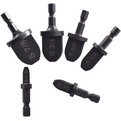 WEYTOLL Mèches D'Extension De Tube En Acier Au Carbone, Tige Hexagonale, Jeu De Rotations Évasées Pour Climatiseur, Tuyau En Cuivre 6 Pièces - Publicité WEYTOLL Mèches D'Extension De Tube En Acier Au Carbone, Tige Hexagonale, Jeu De Rotations Évasées Pour Climatiseur, Tuyau En Cuivre 6 Pièces - Publicité