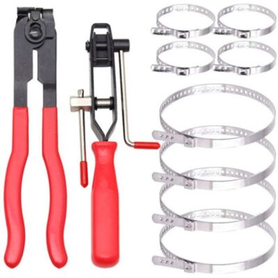 Barkbusterscollier De Serrage, 2 Pinces Pinces Collier Cardan Et Pince Colliers Bandes À Sertir Avec L’offre De 8 Pcs De Collier - - Publicité Barkbusterscollier De Serrage, 2 Pinces Pinces Collier Cardan Et Pince Colliers Bandes À Sertir Avec L’offre De 8 Pcs De Collier - - Publicité