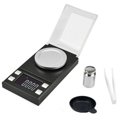 ABYSSE Balance Numérique, Balance De Poche Avec Ecran Lcd, Balance Electronique 0.001-50g Avec Balance Haute Précision, Mini Balance Intelligente Portable Milligram Avec Fonction De Tare Et De Calibrage - Publicité ABYSSE Balance Numérique, Balance De Poche Avec Ecran Lcd, Balance Electronique 0.001-50g Avec Balance Haute Précision, Mini Balance Intelligente Portable Milligram Avec Fonction De Tare Et De Calibrage - Publicité
