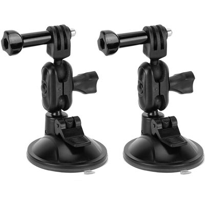 LBVIE 2 Supports À Ventouse Rotatifs À 360° Pour Enregistreur Vidéo De Conduite, 65 Mm, Pour Gps, Tête De Fourche - Publicité LBVIE 2 Supports À Ventouse Rotatifs À 360° Pour Enregistreur Vidéo De Conduite, 65 Mm, Pour Gps, Tête De Fourche - Publicité