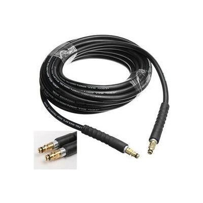 ALVIOR Tuyau Haute Pression - 6 M - Filetage M22 - Raccord Rapide - Pour Nettoyeur Haute Pression - 1000 À 2300 Psi - Publicité ALVIOR Tuyau Haute Pression - 6 M - Filetage M22 - Raccord Rapide - Pour Nettoyeur Haute Pression - 1000 À 2300 Psi - Publicité