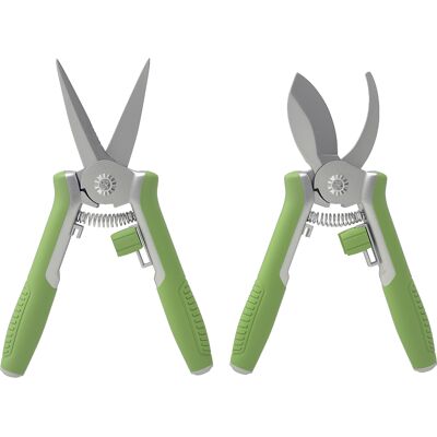 OEM Ensemble D'Outils De Jardin, 2 Pièces, Outils De Jardin En Acier Inoxydable, Comprenant Un Sécateur Et Un Coupe-branches, Vert Et Argent - Publicité OEM Ensemble D'Outils De Jardin, 2 Pièces, Outils De Jardin En Acier Inoxydable, Comprenant Un Sécateur Et Un Coupe-branches, Vert Et Argent - Publicité