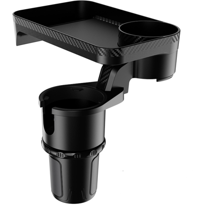 AHLSEN Bravix Porte-gobelet De Voiture Multifonction Avec Plateau Amovible Rotatif À 360 °, Base Réglable - Publicité AHLSEN Bravix Porte-gobelet De Voiture Multifonction Avec Plateau Amovible Rotatif À 360 °, Base Réglable - Publicité