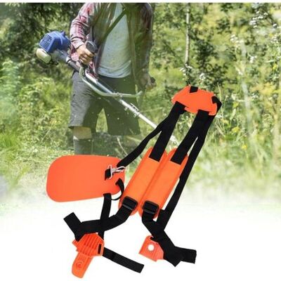 IRISFR Sangle D'Épaule Pour Tondeuse, Harnais Double Pour Débroussailleuse, Ceinture En Nylon Pour Tondeuse À Gazon, Pour La Plupart Des Modèles De Taille-bordures, Coupe-bordures, Scies À Brosse, Tronçonneu - Publicité IRISFR Sangle D'Épaule Pour Tondeuse, Harnais Double Pour Débroussailleuse, Ceinture En Nylon Pour Tondeuse À Gazon, Pour La Plupart Des Modèles De Taille-bordures, Coupe-bordures, Scies À Brosse, Tronçonneu - Publicité