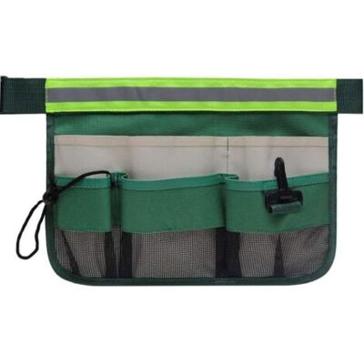 SCORPIO Poches Pour Outils De Jardinage Avec Bande Réfléchissante, Sac Banane De Jardin Réglable À Suspendre Pour Pince, Clé, Sac De Rangement Pour Outils De Nettoyage - Publicité SCORPIO Poches Pour Outils De Jardinage Avec Bande Réfléchissante, Sac Banane De Jardin Réglable À Suspendre Pour Pince, Clé, Sac De Rangement Pour Outils De Nettoyage - Publicité