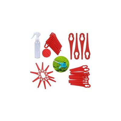 OEM Lot De 150 Lames En Plastique De Rechange Pour Coupe Bordure Florabest Lidl, Lames De Coupe En Plastique De Remplacement, Lames De Grass Trimmer Brush Cutter, Gros Trou 10mm Petit Trou 5mm (10x5mm) - - Publicité OEM Lot De 150 Lames En Plastique De Rechange Pour Coupe Bordure Florabest Lidl, Lames De Coupe En Plastique De Remplacement, Lames De Grass Trimmer Brush Cutter, Gros Trou 10mm Petit Trou 5mm (10x5mm) - - Publicité