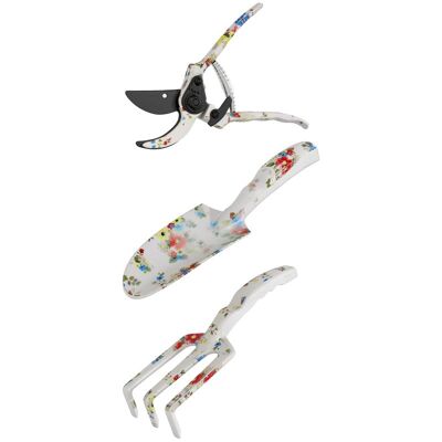 OEM Ensemble D'Outils De Jardin, 3 Pièces, Outils De Jardin En Métal, Équipement De Jardinage Comprenant Une Truelle, Un Râteau À Main Et Un Sécateur. Coffret De Jardinage, Cadeau Idéal Pour Femmes Et Hom - Publicité OEM Ensemble D'Outils De Jardin, 3 Pièces, Outils De Jardin En Métal, Équipement De Jardinage Comprenant Une Truelle, Un Râteau À Main Et Un Sécateur. Coffret De Jardinage, Cadeau Idéal Pour Femmes Et Hom - Publicité