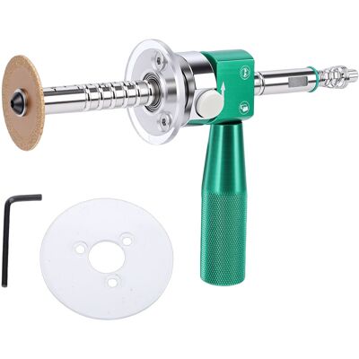 SJLERST Coupe-tuyau Intérieur 6-105mm Kit De Coupe De Paroi Interne Réglable Tige De Connexion De 1/4 Pouces Adaptée À Une Perceuse Électrique Rechargeable Vert - Publicité SJLERST Coupe-tuyau Intérieur 6-105mm Kit De Coupe De Paroi Interne Réglable Tige De Connexion De 1/4 Pouces Adaptée À Une Perceuse Électrique Rechargeable Vert - Publicité