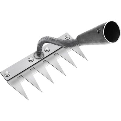 SANS MARQUE Râteau De Désherbage Multifonction En Métal, Râteau De Jardin 6 Dents, Râteau De Jardin Portable Pour Désherber, Outillage De Jardin Pour Désherber/ameublir/semence (sans Manche) 6 Dents - Publicité SANS MARQUE Râteau De Désherbage Multifonction En Métal, Râteau De Jardin 6 Dents, Râteau De Jardin Portable Pour Désherber, Outillage De Jardin Pour Désherber/ameublir/semence (sans Manche) 6 Dents - Publicité