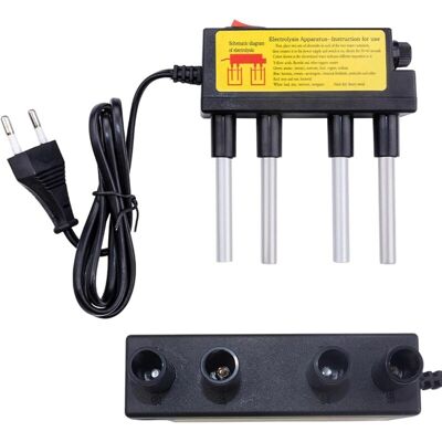 Melissa Testeur Qualité De L'Eau Haute Précision, Testeur De Pureté Eau Avec Barre En Fer Aluminium Tds Électrolyseur Dispositif, Eu Plug 220v - Publicité Melissa Testeur Qualité De L'Eau Haute Précision, Testeur De Pureté Eau Avec Barre En Fer Aluminium Tds Électrolyseur Dispositif, Eu Plug 220v - Publicité