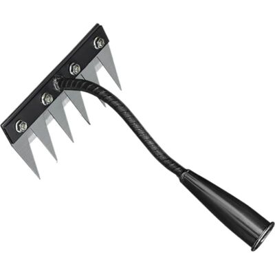 Vision Râteau De Désherbage, Râteau De Jardin, Outils De Jardinage, Outil Manuel En Acier Au Carbone Pour Désherber, Griffe De Jardinage, 6 Dents - Publicité Vision Râteau De Désherbage, Râteau De Jardin, Outils De Jardinage, Outil Manuel En Acier Au Carbone Pour Désherber, Griffe De Jardinage, 6 Dents - Publicité