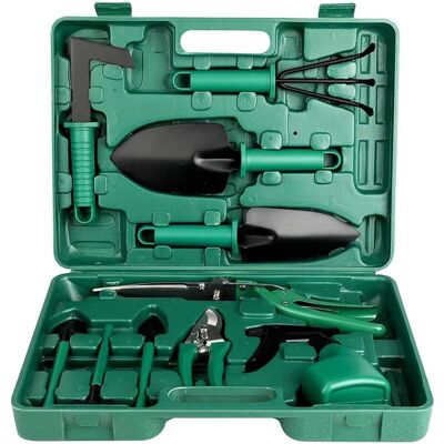 XISRENS Ensemble D'Outils De Jardin Outils De Jardinage Avec Étui De Transport - Publicité XISRENS Ensemble D'Outils De Jardin Outils De Jardinage Avec Étui De Transport - Publicité