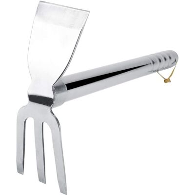 LUMIERE Râteau, Pelle, Houe, Outils De Jardin 2 En 1, Houe Et Râteau, Outil De Bêchage Robuste En Acier Inoxydable Pour La Plantation De Légumes Et De Fleurs - Publicité LUMIERE Râteau, Pelle, Houe, Outils De Jardin 2 En 1, Houe Et Râteau, Outil De Bêchage Robuste En Acier Inoxydable Pour La Plantation De Légumes Et De Fleurs - Publicité