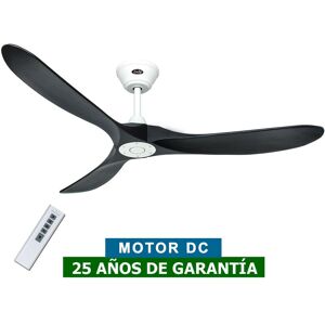 Ventilateur de plafond CasaFan 315229 ECO GENUINO 152cm noir mat/blanc - Publicité