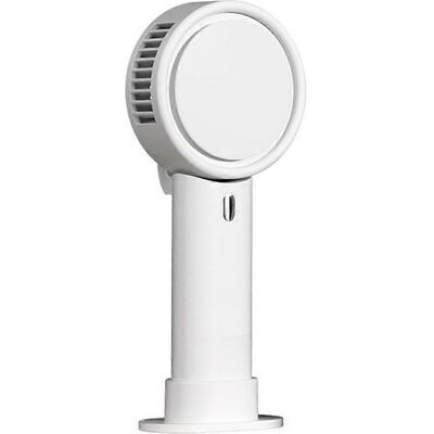 FLAMMKRAFT Mini Ventilateur Portable Personnel Rechargeable Par Usb Avec Lumière Led - 1200 Mah - Blanc - Publicité FLAMMKRAFT Mini Ventilateur Portable Personnel Rechargeable Par Usb Avec Lumière Led - 1200 Mah - Blanc - Publicité