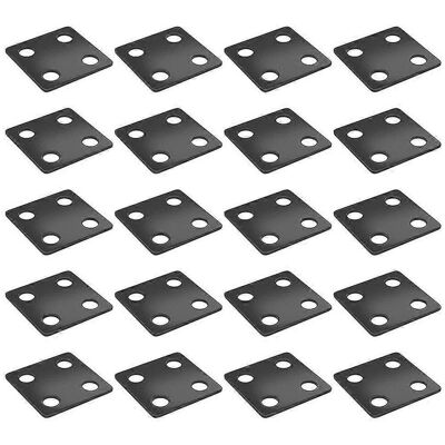 FLAMMKRAFT 10 Paires De Boucles Parallèles À 4 Trous Pour Ventilateur, Boucle Fixe - 2 - Publicité FLAMMKRAFT 10 Paires De Boucles Parallèles À 4 Trous Pour Ventilateur, Boucle Fixe - 2 - Publicité