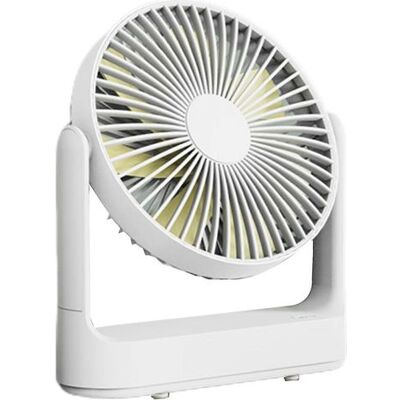 FLAMMKRAFT Ventilateur De Bureau Usb, Mini Refroidisseur D'Air, 4 Vitesses, Angle Réglable Pour Bureau Et Maison - Publicité FLAMMKRAFT Ventilateur De Bureau Usb, Mini Refroidisseur D'Air, 4 Vitesses, Angle Réglable Pour Bureau Et Maison - Publicité