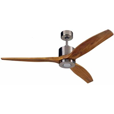 LUCCI AIR Ventilateur De Plafond Dc Airfusion Akmani Led Chrome - Publicité LUCCI AIR Ventilateur De Plafond Dc Airfusion Akmani Led Chrome - Publicité