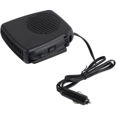 PELTOR Jeffergarden Chauffage De Voiture 150 W 24 V Avec Fonction De Dégivrage Et De Refroidissement Ventilateur Électrique Noir Peut Être Branché Sur L'Allume-cigare - Publicité PELTOR Jeffergarden Chauffage De Voiture 150 W 24 V Avec Fonction De Dégivrage Et De Refroidissement Ventilateur Électrique Noir Peut Être Branché Sur L'Allume-cigare - Publicité
