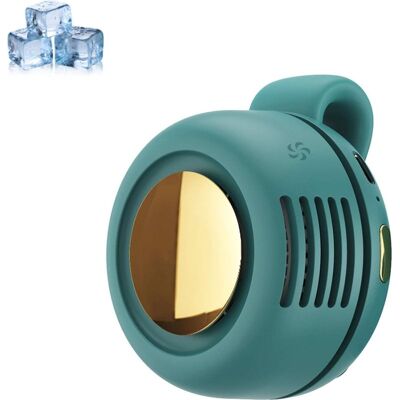 Vision Mini Ventilateur Portable Silencieux Sans Pales, Réglable À 3 Vitesses, Idéal Pour L'Extérieur, Les Voyages Et Le Bureau (vert) - Publicité Vision Mini Ventilateur Portable Silencieux Sans Pales, Réglable À 3 Vitesses, Idéal Pour L'Extérieur, Les Voyages Et Le Bureau (vert) - Publicité