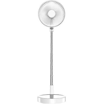 FLAMMKRAFT Ventilateur Pliable De 7,8 Pouces, Batterie De 6000 Mah, Contrôle Par Application, Minuterie, Ventilateur Oscillant Télescopique À 4 Vitesses - Publicité FLAMMKRAFT Ventilateur Pliable De 7,8 Pouces, Batterie De 6000 Mah, Contrôle Par Application, Minuterie, Ventilateur Oscillant Télescopique À 4 Vitesses - Publicité