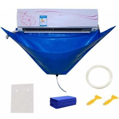 URSUS Couverture De Nettoyage De Climatiseur, Sac De Couverture Étanche De Nettoyage De Climatisation Divisé Avec Tuyau D'Eau Sac De Couverture De Nettoyage De Climatiseur Étanche Pour Climatiseurs - Publicité URSUS Couverture De Nettoyage De Climatiseur, Sac De Couverture Étanche De Nettoyage De Climatisation Divisé Avec Tuyau D'Eau Sac De Couverture De Nettoyage De Climatiseur Étanche Pour Climatiseurs - Publicité