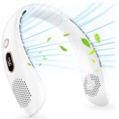 OEM Ventilateur De Cou, Ventilateur De Cou Usb Portable Silencieux Sans Lame, Flux D'Air À 360°, Mini Ventilateur Personnel Rechargeable À 3 Vitesses Pour La Maison, Le Bureau, Les Voyages - Publicité OEM Ventilateur De Cou, Ventilateur De Cou Usb Portable Silencieux Sans Lame, Flux D'Air À 360°, Mini Ventilateur Personnel Rechargeable À 3 Vitesses Pour La Maison, Le Bureau, Les Voyages - Publicité