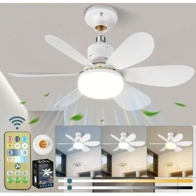 Abysse – Ventilateur De Plafond Silencieux 40w – 6 Pales – 3 Vitesses – Douille E27 – 52cm – Moteur Performant Pour Salon Et Chambre - Publicité Abysse – Ventilateur De Plafond Silencieux 40w – 6 Pales – 3 Vitesses – Douille E27 – 52cm – Moteur Performant Pour Salon Et Chambre - Publicité