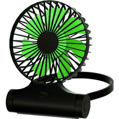 FLAMMKRAFT Ventilateur De Plafond Usb 4 Feuilles, Refroidisseur D'Air Suspendu, 4400 Mah, Vitesse Variable, Ventilateur De Tente - Publicité FLAMMKRAFT Ventilateur De Plafond Usb 4 Feuilles, Refroidisseur D'Air Suspendu, 4400 Mah, Vitesse Variable, Ventilateur De Tente - Publicité