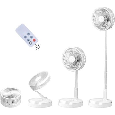 MOXIE Ventilateur De Bureau Et De Table, Portable Et Pliable, Ventilateur Réglable, Ventilateur De Sol, Ventilateur Rechargeable Usb, 4 Vitesses, Assemblage Sans Outils(7200mah) - Publicité MOXIE Ventilateur De Bureau Et De Table, Portable Et Pliable, Ventilateur Réglable, Ventilateur De Sol, Ventilateur Rechargeable Usb, 4 Vitesses, Assemblage Sans Outils(7200mah) - Publicité