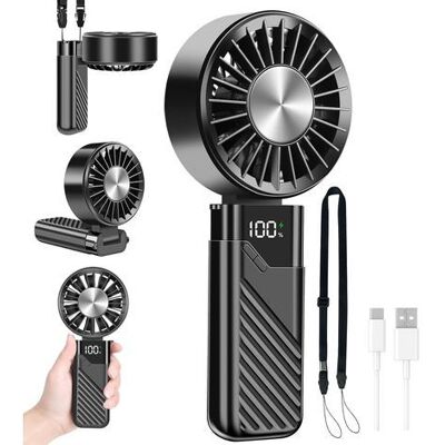 OEM Ventilateur Portable, Mini Ventilateur Usb Portatif, Petit Ventilateur De Poche Rechargeable, Ventilateur Portatif D'Extérieur À 5 Vitesses Fonctionnant Sur Piles - Publicité OEM Ventilateur Portable, Mini Ventilateur Usb Portatif, Petit Ventilateur De Poche Rechargeable, Ventilateur Portatif D'Extérieur À 5 Vitesses Fonctionnant Sur Piles - Publicité