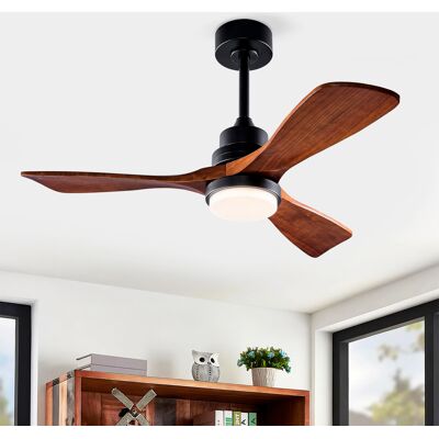 ACKERMAN Ventilateur De Plafond 42 Pouces Avec Lumière – Incluant Télécommande 6 Niveaux, Fonction Réversible Et Moteur Dc Économe En Énergie - Publicité ACKERMAN Ventilateur De Plafond 42 Pouces Avec Lumière – Incluant Télécommande 6 Niveaux, Fonction Réversible Et Moteur Dc Économe En Énergie - Publicité