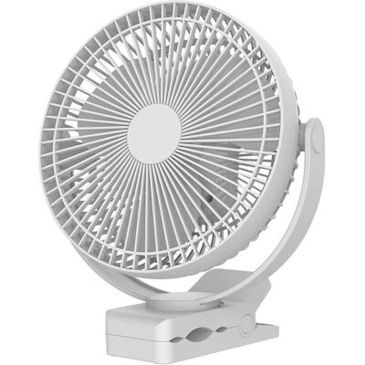 MOXIE Ventilateur À Clip À Piles 10000 Mah 20cm, Ventilateur Usb Portable, 4 Vitesses, Débit D'Air Puissant, Pince Robuste Pour Bureau Personnel, Voiture De Golf, Voyage En Plein Air, Camping(blanc) - Publicité MOXIE Ventilateur À Clip À Piles 10000 Mah 20cm, Ventilateur Usb Portable, 4 Vitesses, Débit D'Air Puissant, Pince Robuste Pour Bureau Personnel, Voiture De Golf, Voyage En Plein Air, Camping(blanc) - Publicité