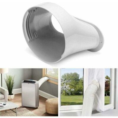ABYSSE Adaptateur De Tuyau De Climatiseur Mobile 15 Cm – Longueur Réglable Jusqu'à 110 Cm – Matériau Pvc Durable – Installation Facile - Publicité ABYSSE Adaptateur De Tuyau De Climatiseur Mobile 15 Cm – Longueur Réglable Jusqu'à 110 Cm – Matériau Pvc Durable – Installation Facile - Publicité
