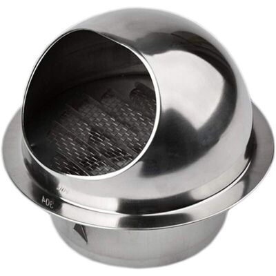 Scotch Grille D'Aération Ronde Grille Ventilation Hotte, Conduit Aérateur D'Air Grille De Ventilation En Acier Inoxydable Avec Filet Anti-insectes, 100mm (1 Pcs) - Publicité Scotch Grille D'Aération Ronde Grille Ventilation Hotte, Conduit Aérateur D'Air Grille De Ventilation En Acier Inoxydable Avec Filet Anti-insectes, 100mm (1 Pcs) - Publicité