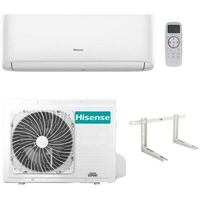 Hisense – Climatiseur Réversible Monosplit 24000 Btu – Wi-fi Intégré – Inverter R-32 – Classe A++ Pour Pièces Jusqu'à 25 M² – Niveau Sonore 19 Db - Publicité Hisense – Climatiseur Réversible Monosplit 24000 Btu – Wi-fi Intégré – Inverter R-32 – Classe A++ Pour Pièces Jusqu'à 25 M² – Niveau Sonore 19 Db - Publicité